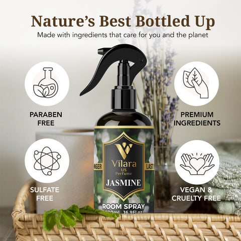 Luxurious Floral & Fresh Scent Room Sprays 500ML - Concentrated Fruity, Sweet, Woodsy & Seasonal Air Fresheners - Long-Lasting Home Fragrance Mists