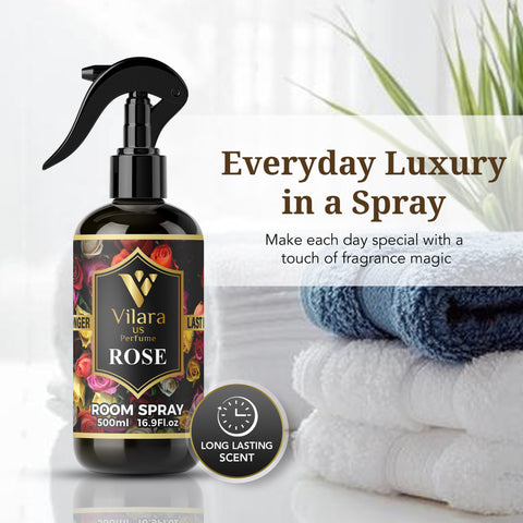 Luxurious Floral & Fresh Scent Room Sprays 500ML - Concentrated Fruity, Sweet, Woodsy & Seasonal Air Fresheners - Long-Lasting Home Fragrance Mists
