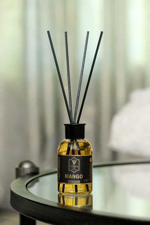Best Reed Diffuser Set – 110ml Aromatherapy Diffuser with Sticks | Calming Home Fragrance Air Diffuser for Bathroom, Living Room & Office | Premium Essential Oil Reed Diffuser Set