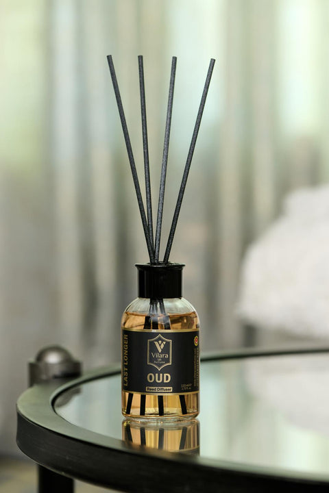 Best Reed Diffuser Set – 110ml Aromatherapy Diffuser with Sticks | Calming Home Fragrance Air Diffuser for Bathroom, Living Room & Office | Premium Essential Oil Reed Diffuser Set