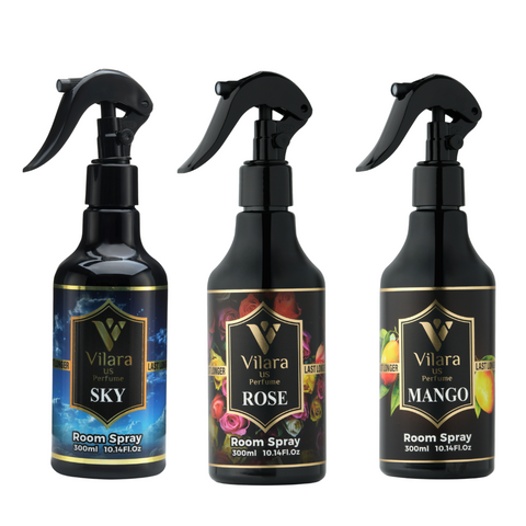 Luxurious Floral & Fresh Scent Room Sprays 300ML - Concentrated Fruity, Sweet, Woodsy & Seasonal Air Fresheners - Long-Lasting Home Fragrance Mists