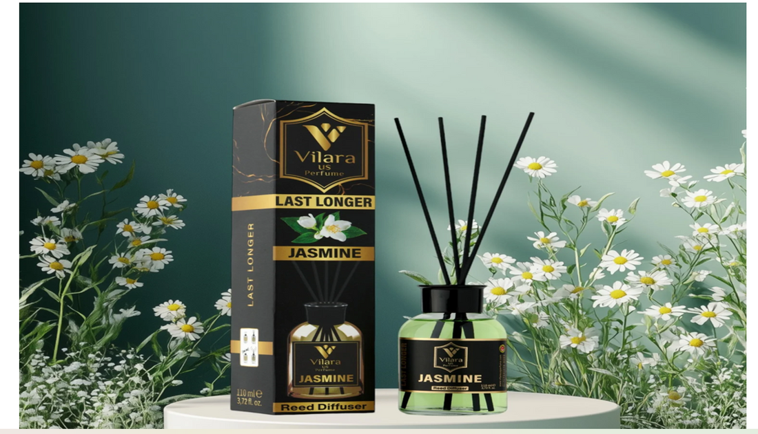 jasmine reed diffuser set
