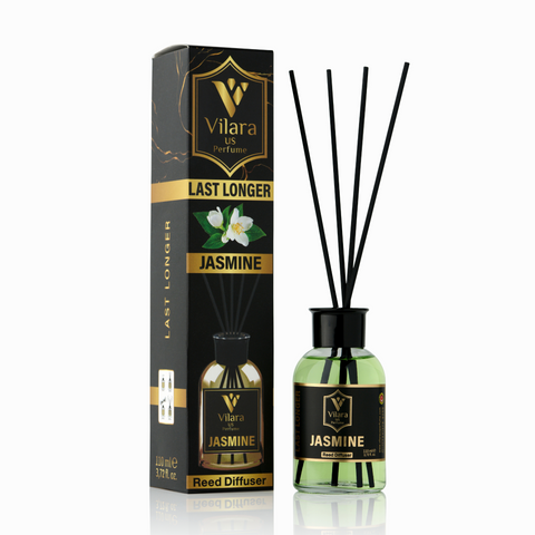 Best Reed Diffuser Set – 110ml Aromatherapy Diffuser with Sticks | Calming Home Fragrance Air Diffuser for Bathroom, Living Room & Office | Premium Essential Oil Reed Diffuser Set