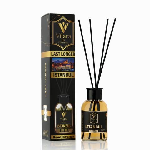 Best Reed Diffuser Set – 110ml Aromatherapy Diffuser with Sticks | Calming Home Fragrance Air Diffuser for Bathroom, Living Room & Office | Premium Essential Oil Reed Diffuser Set