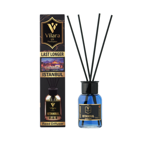 Best Reed Diffuser Set – 55ml Aromatherapy Diffuser with Sticks | Calming Home Fragrance Air Diffuser for Bathroom, Living Room & Office | Premium Essential Oil Reed Diffuser Set