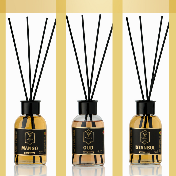 Best Reed Diffuser Set – 110ml Aromatherapy Diffuser with Sticks