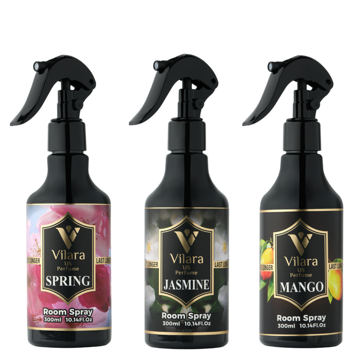SPRING JASMINE MANGO (Pack of 3) 300 ML Room Spray Freshener