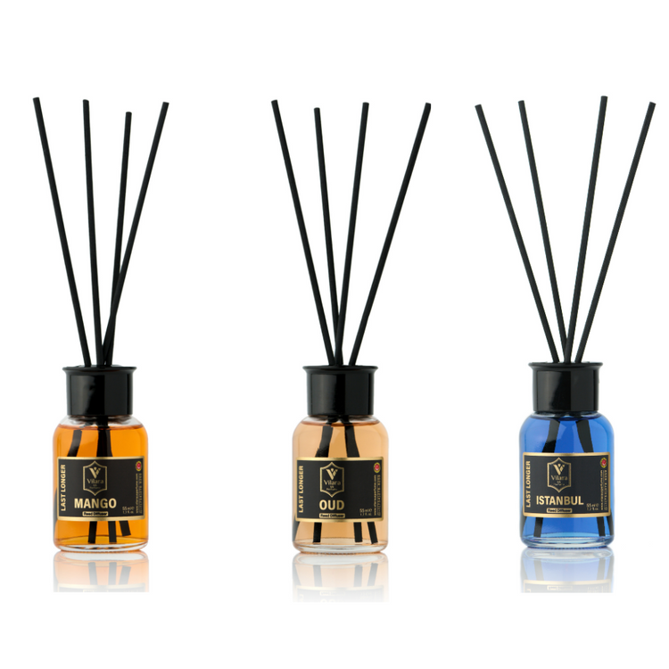MANGO OUD ISTANBUL (Pack of 3) 55ML Reed Diffuser Set