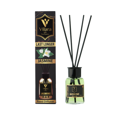 Best Reed Diffuser Set – 55ml Aromatherapy Diffuser with Sticks | Calming Home Fragrance Air Diffuser for Bathroom, Living Room & Office | Premium Essential Oil Reed Diffuser Set